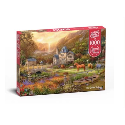 Puzzle Cherry Pazzi El Valle Dorado de 1000 Piezas