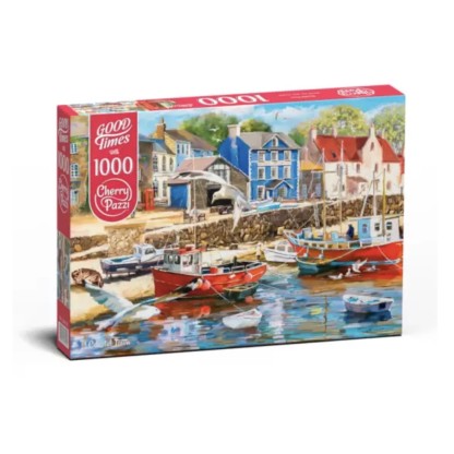 Puzzle Cherry Pazzi Ciudad Costera de 1000 Piezas