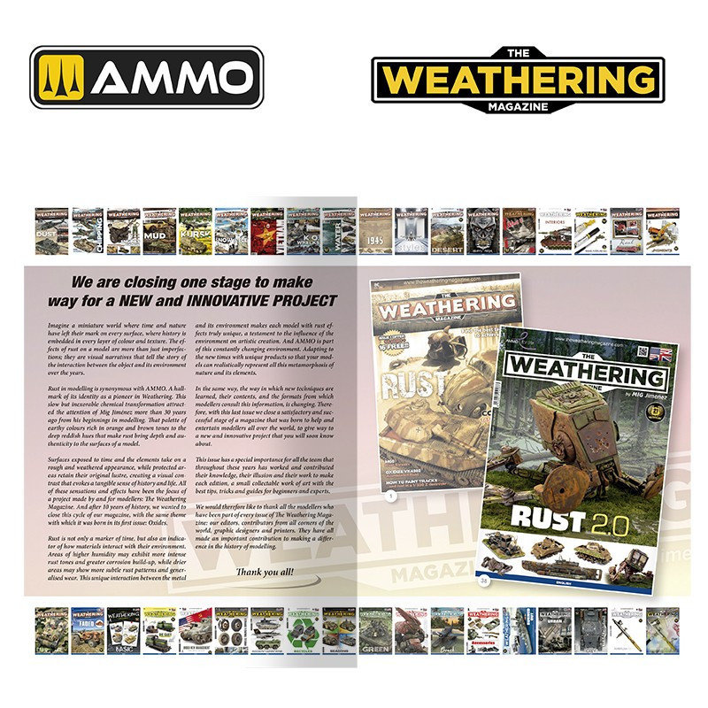 THE WEATHERING MAGAZINE 38 - Óxido 2.0 (Castellano)