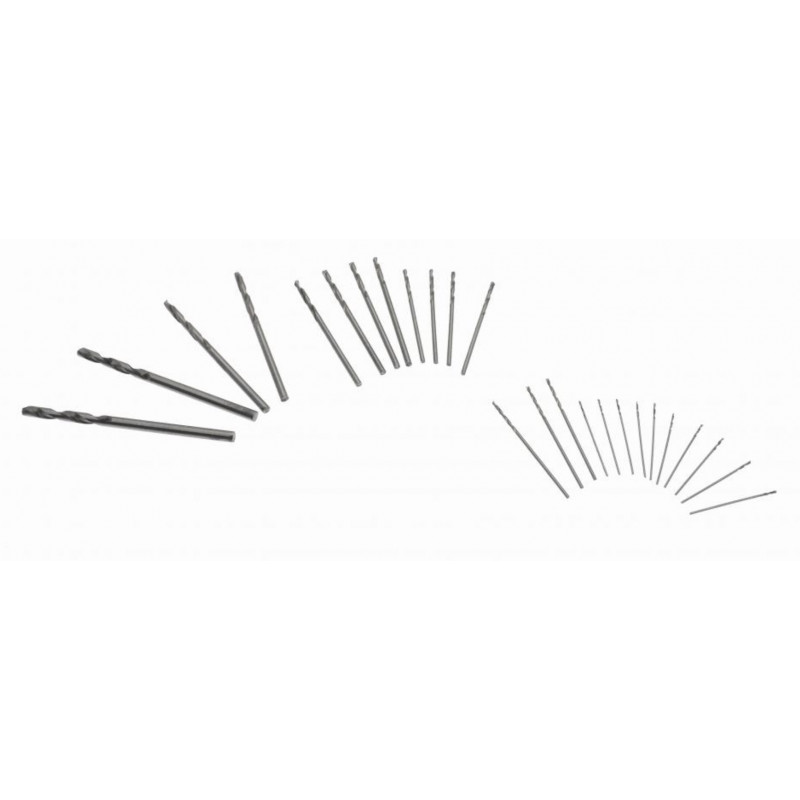 Set de 20 Minibrocas, de 0,3 a 1,6 mm.