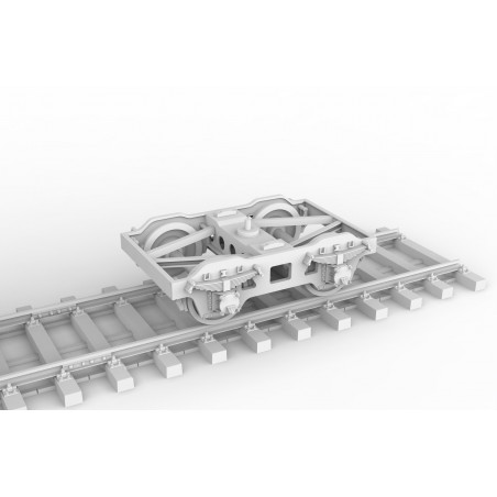 GERMAN RAILWAY SCHWERER PLATTFORMWAGEN TYME SSYS 1/35