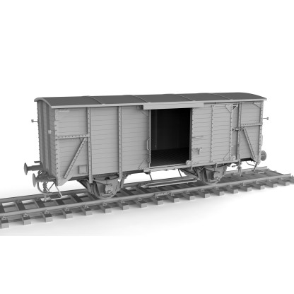 GERMAN RAILWAY COVERED G10 WAGON GEDECKTER GÜTERWAGEN G10 2