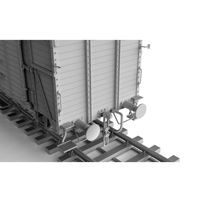 GERMAN RAILWAY COVERED G10 WAGON GEDECKTER GÜTERWAGEN G10