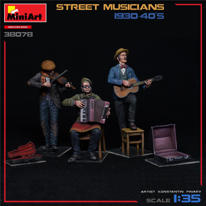 STREET MUSICIANS 1930-40’s