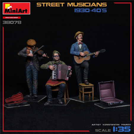 STREET MUSICIANS 1930-40’s