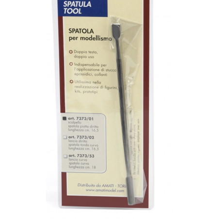 ESPATULA PLANA Y CURVA AMATI
