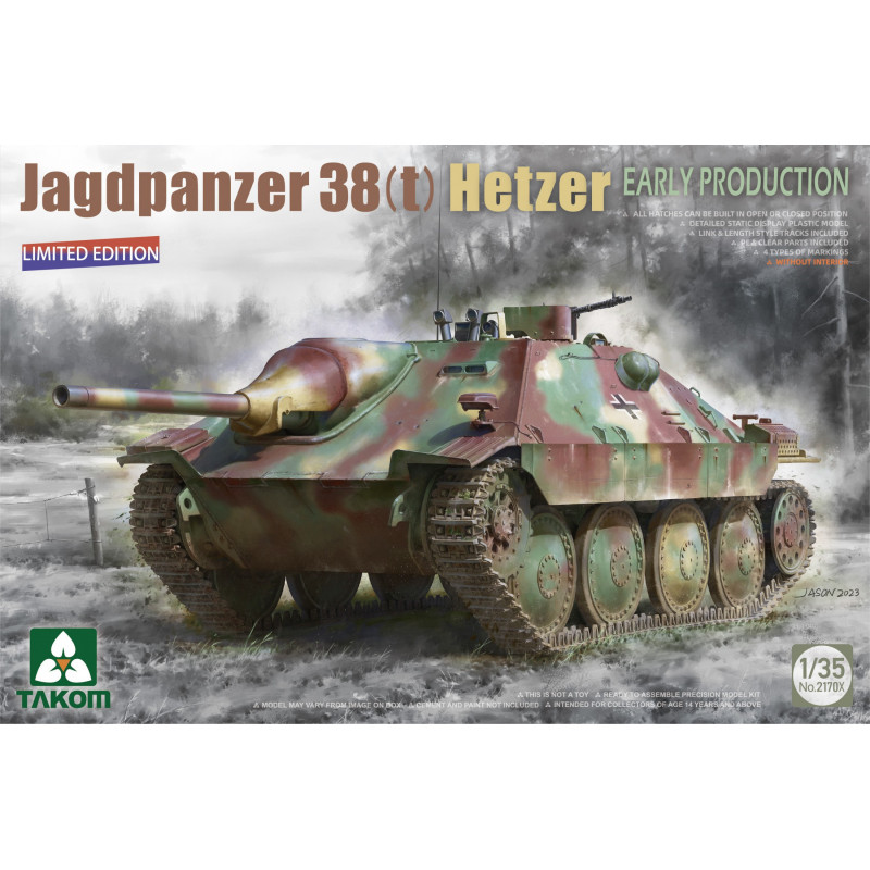 JAGDPANZER 38T HETZER EARLY LIMITED EDITION
