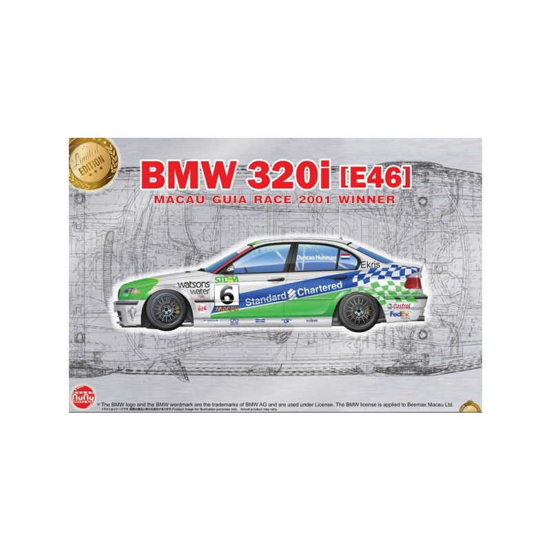 BMW 320I E46 MACAU GUIA RACE 2001 WINNER