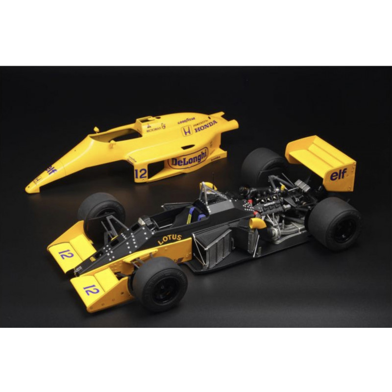 Lotus 99T 1987 World Champion Monaco GP #12 Driver: Ayrton Senna.