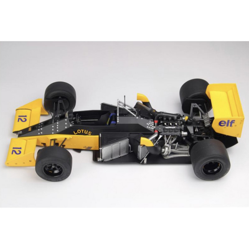 Lotus 99T 1987 World Champion Monaco GP #12 Driver: Ayrton Senna.