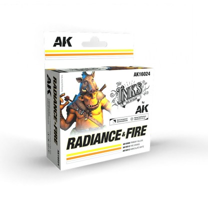 SET DE TINTAS DE RESPLANDOR Y FUEGO – RADIANCE & FIRE INK SET