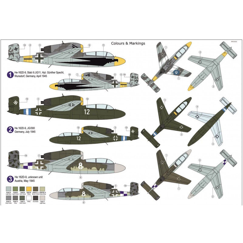 He 162D-9 “Luftwaffe 46”