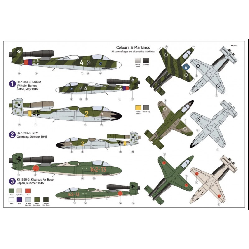 Heinkel He 162B-3 “Volksjäger 46”