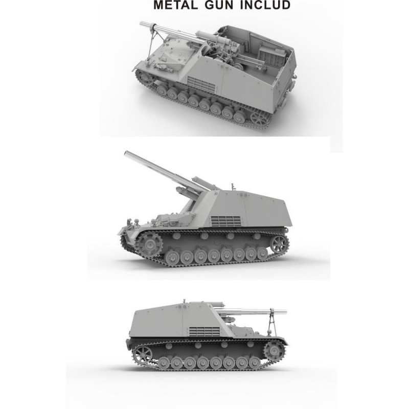  Hummel Sd.Kfz.165 15 cm s.FH 18/1 Early Production