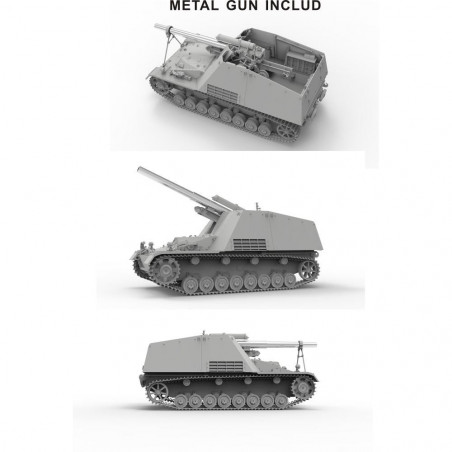  Hummel Sd.Kfz.165 15 cm s.FH 18/1 Early Production