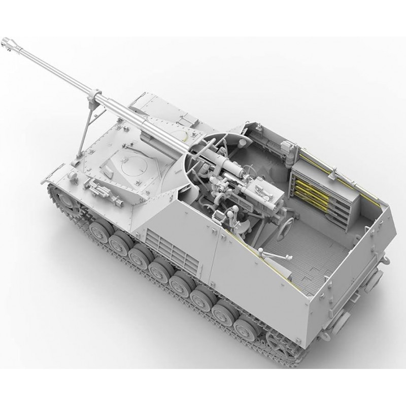 Sd.Kfz.164 Nashorn Early/Command Version w/4 Figures