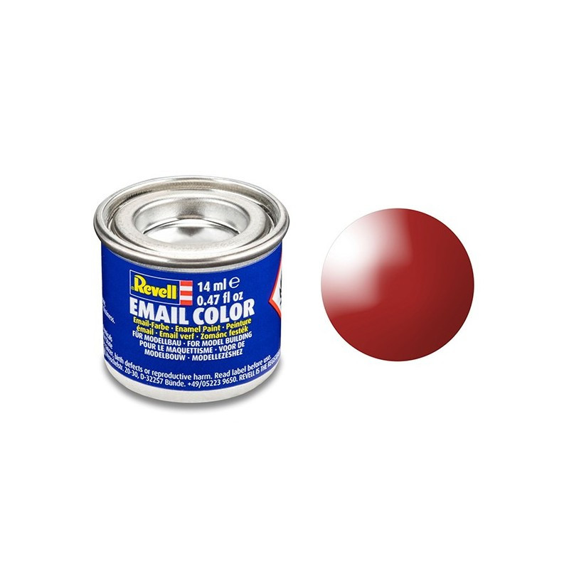 Revell Email Color Gloss Fiery Red (RAL 3000) Enamel 14ml
