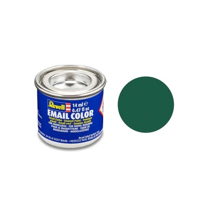 Revell Email Color Matt Dark Green Enamel 14ml