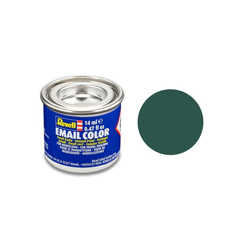 Revell Email Color Matt Sea Green (RAL 6028) Enamel 14ml