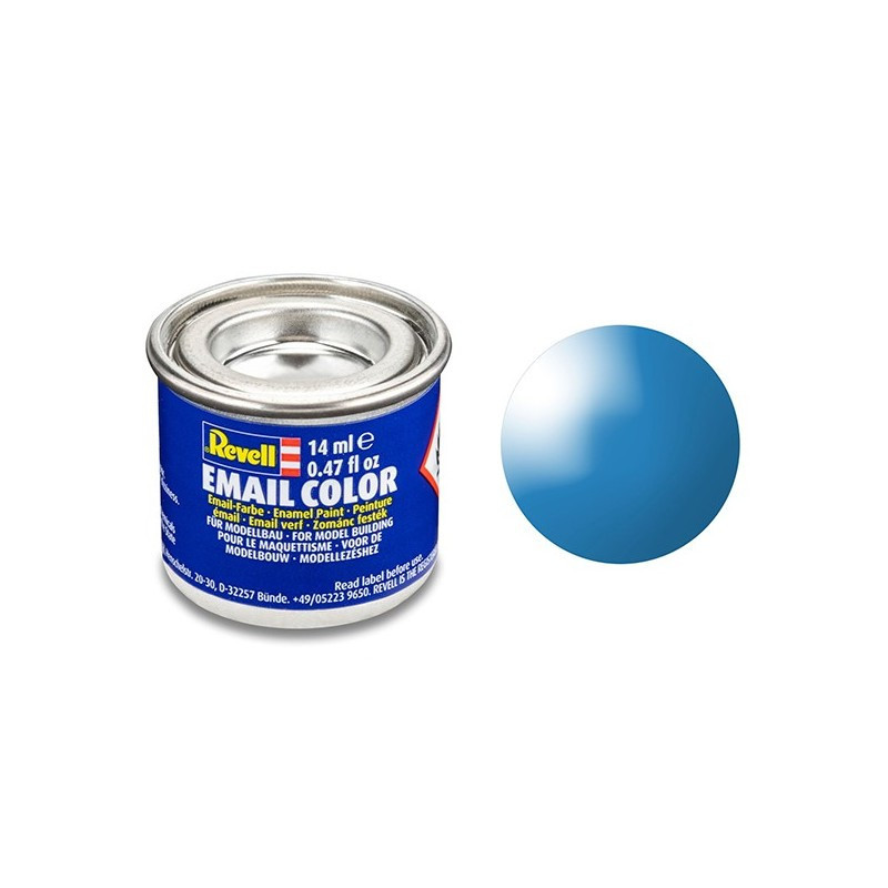 Revell Email Color Gloss Light Blue (RAL 5012) Enamel 14ml