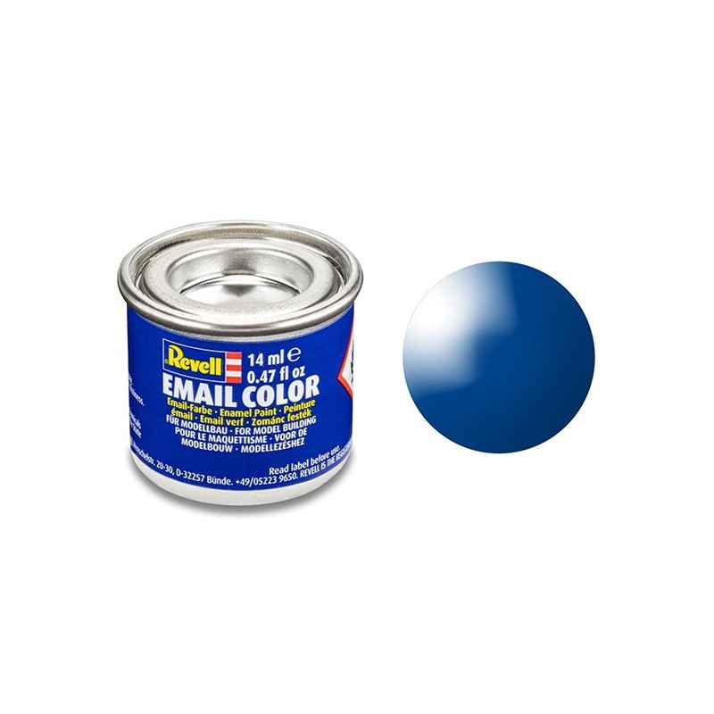Revell Email Color Gloss Blue (RAL 5005) Enamel 14ml