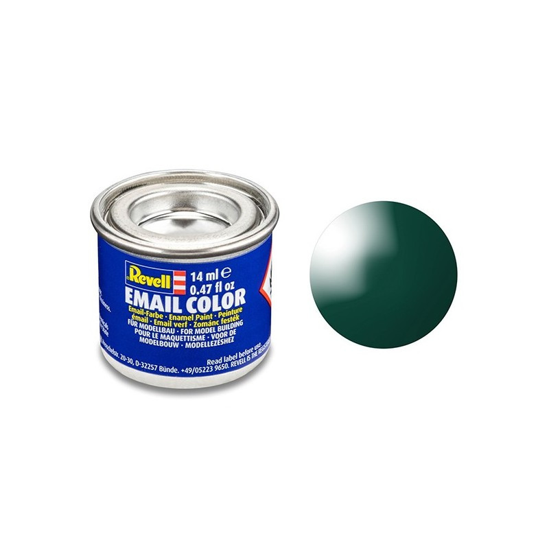 Revell Email Color Gloss Sea/Moss Green (RAL 6005) Enamel14ml