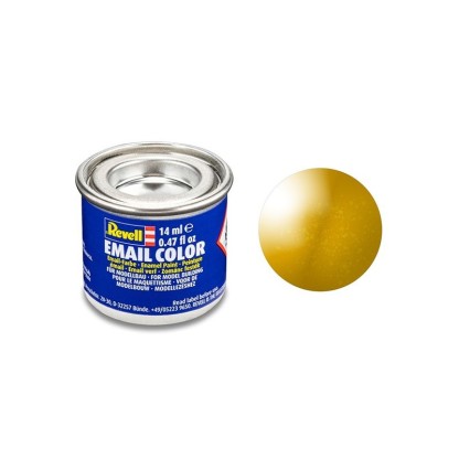 Revell Email Color Metallic Brass Enamel 14ml