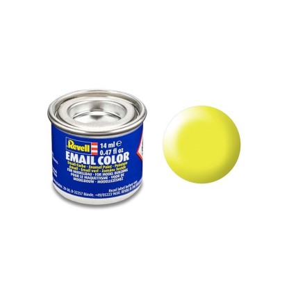 Revell Email Color Silk Luminous Yellow (RAL 1026) Enamel 14ml