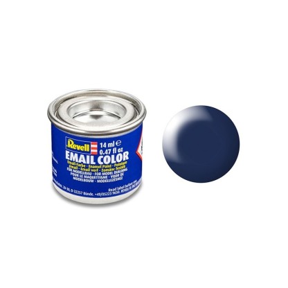 Revell Email Color Silk Lufthansa-Blue (RAL 5013) Enamel 14ml