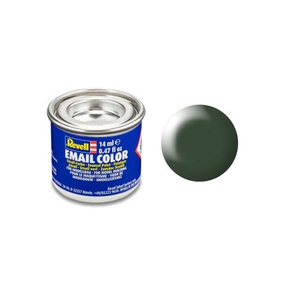 Revell Email Color Silk Dark Green (RAL 6020) Enamel 14ml