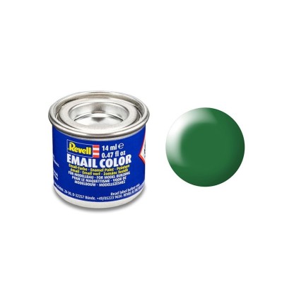 Revell Email Color Silk Leaf Green (RAL 6001) Enamel 14ml
