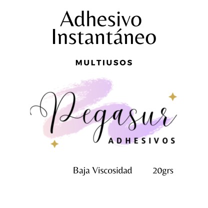 Cianocrilato alta viscosidad botella oval 20g