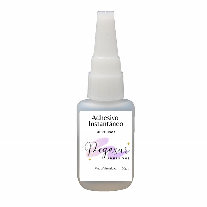 Cianocrilato media viscosidad botella oval 20g