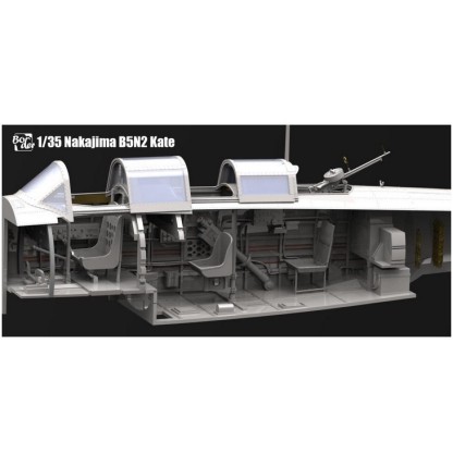 Nakajima B5N2 Type97 Carrier Attack Bomber (Kate) with full interior 2