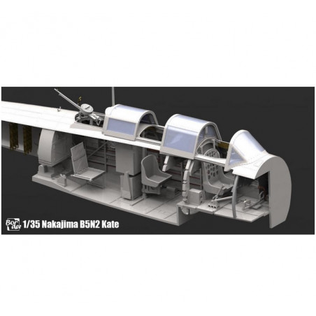 Nakajima B5N2 Type97 Carrier Attack Bomber (Kate) with full interior