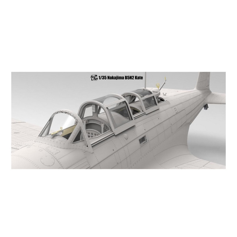 Nakajima B5N2 Type97 Carrier Attack Bomber (Kate) with full interior