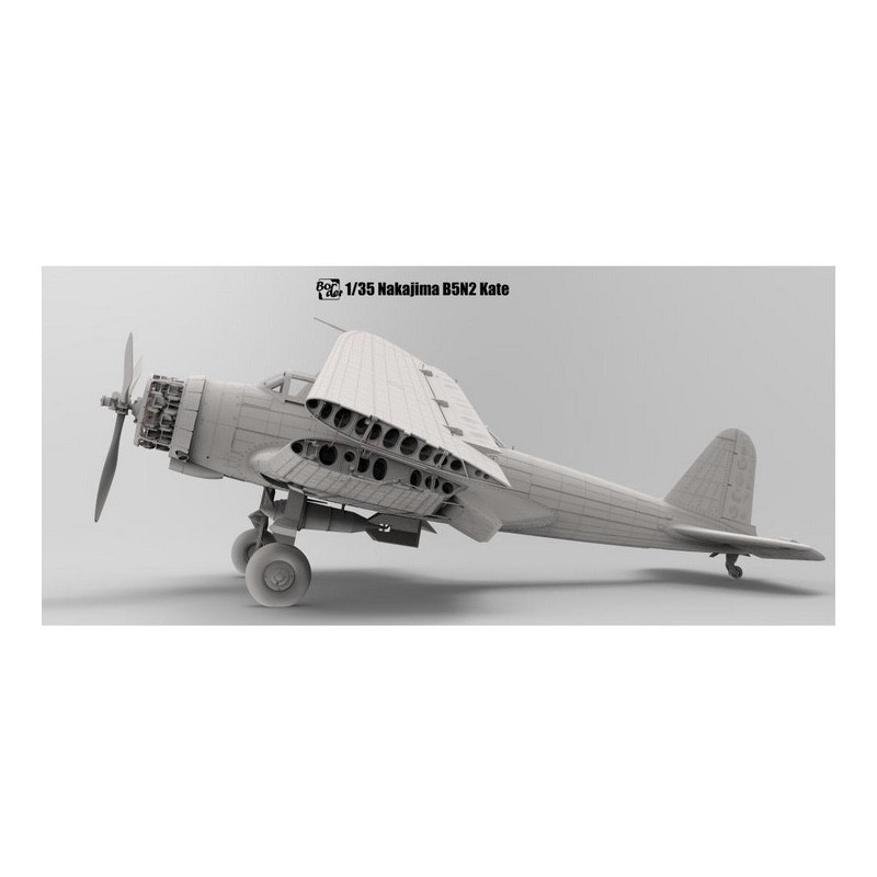 Nakajima B5N2 Type97 Carrier Attack Bomber (Kate) with full interior