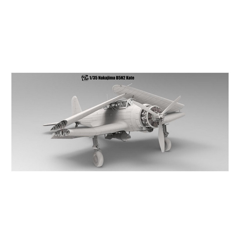 Nakajima B5N2 Type97 Carrier Attack Bomber (Kate) with full interior