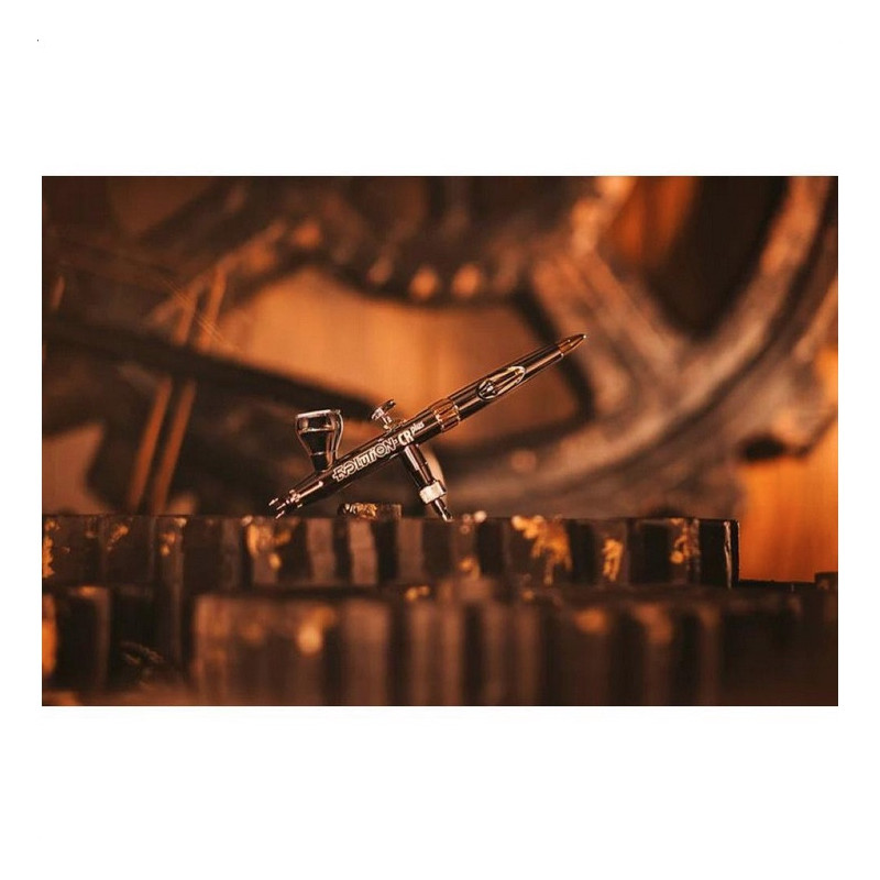 Harder & Steenbeck: Airbrush EVOLUTION 2024 CRplus SOLO incl 0.28mm FineLine headset and 2ml cup