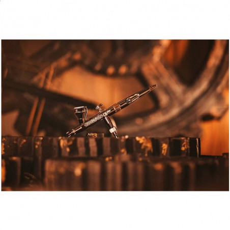 Harder & Steenbeck: Airbrush EVOLUTION 2024 CRplus SOLO incl 0.28mm FineLine headset and 2ml cup