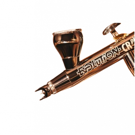 Harder & Steenbeck: Airbrush EVOLUTION 2024 CRplus 2in1 incl 0.28mm & 0.45mm FineLine headset and 2ml & 5ml cup