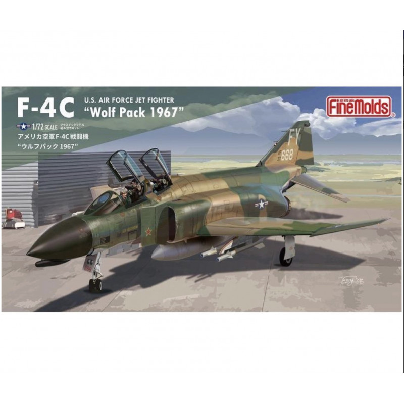 U.S. Air Force Jet Fighter F-4C Wolf Pack 1967