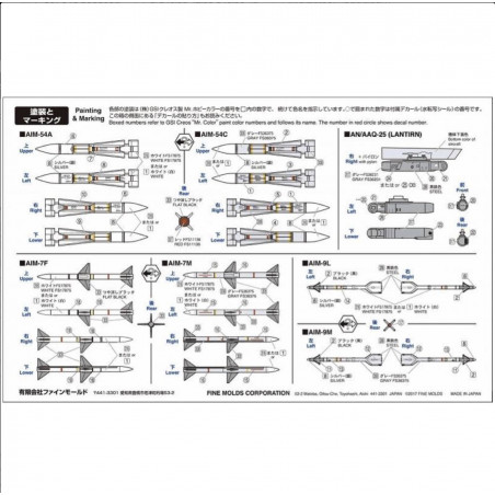  US Air-to-Air missile set