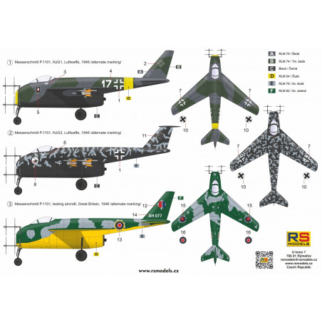 Messerschmitt Me P.1101 "Nightfighter"