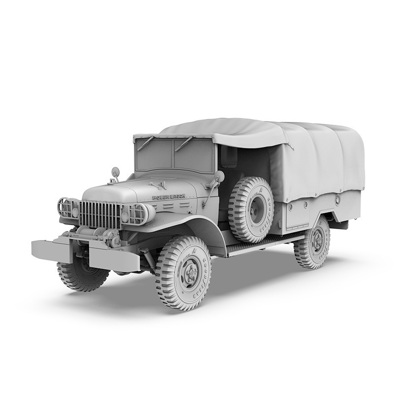 IDF POWER WAGON WM300 CARGO TRUCK W/WINCH 1/35