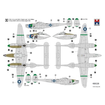 P-38L Lightning 80th Fighter Squadron 2