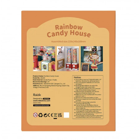 Rainbow Candy House