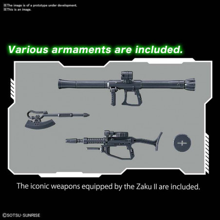 Hg zaku ii ms-06 1/144