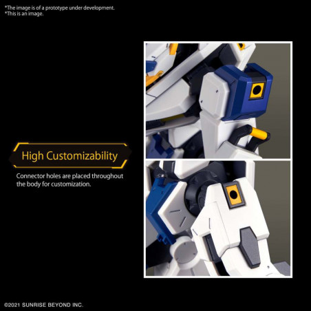 Hg mailes byakuchi drill & claw arm 1/72