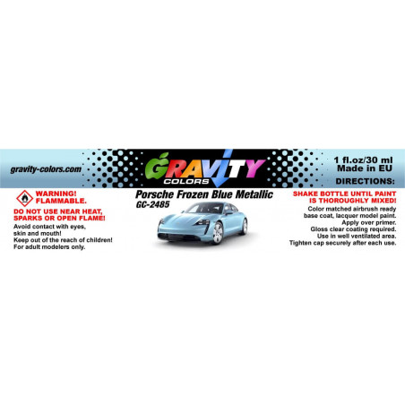 Porsche Frozen Blue Metallic
